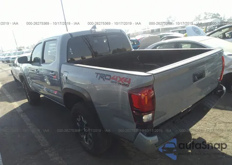 2019 Toyota Tacoma Double Cab/Sr/Sr5/Trd Spo z USA, uszkodzony, nr VIN 3TMCZ5AN5KM207672